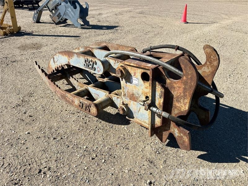SEC 36 in Q/C Excavator Grapple 집게
