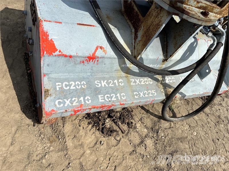SEC 60 in Hydraulic Mulcher Attachment Trituradoras forestales