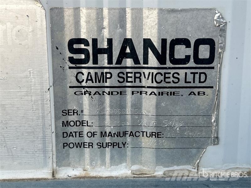 Shanco 60 ft x 12 ft Skid-Mounted Mobile Office Diger
