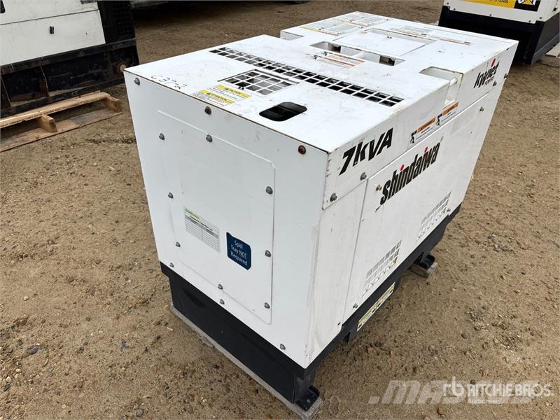 Shindaiwa DGK7F 6.5 kVA Skid-Mounted Generator Set مولدات ديزل