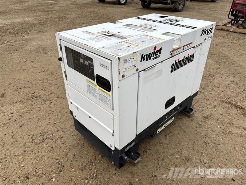 Shindaiwa DGK7F 6.5 kVA Skid-Mounted Generator Set مولدات ديزل