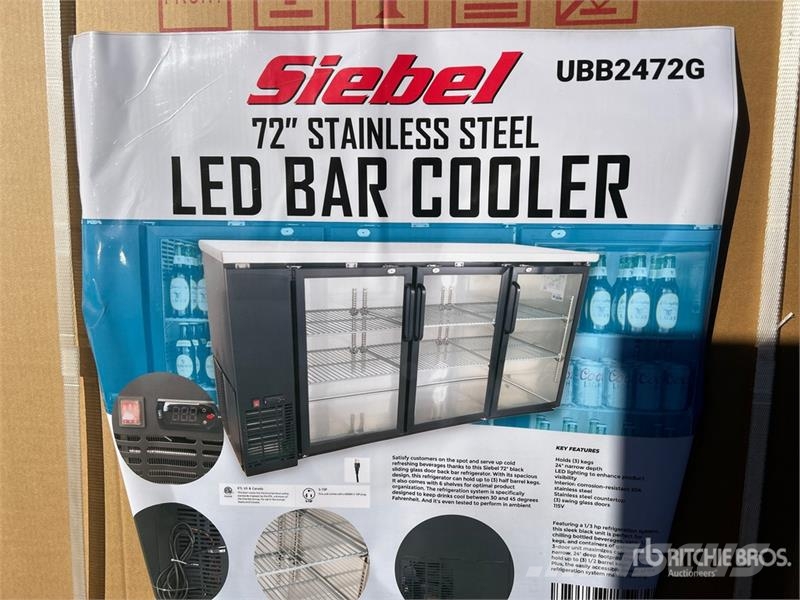 Siebel UBB2472G Electric 72 in Stainless Steel LED Bar Co Drugi deli