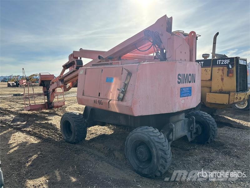 Simon AT60 4WD Diesel Articulating Boom Lift (Inoperable Zglobne podizne platforme
