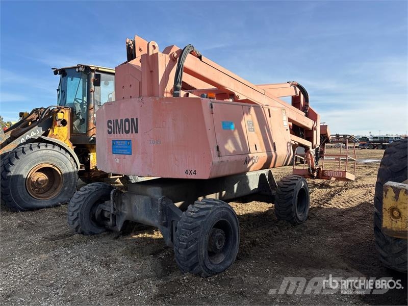 Simon AT60 4WD Diesel Articulating Boom Lift (Inoperable Zglobne podizne platforme