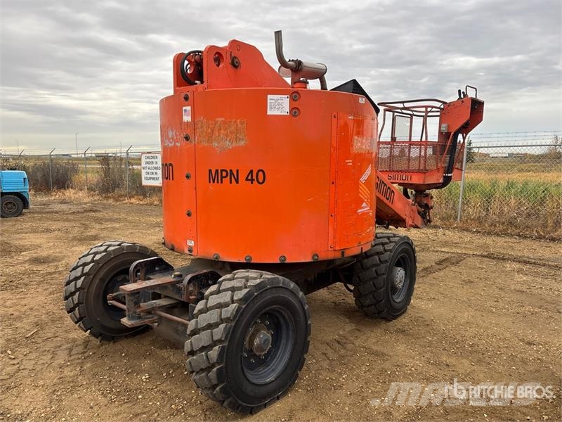 Simon MPN-40 2WD Dual Fuel Telescopic Boom Lift (Inopera Телескопические подъемники