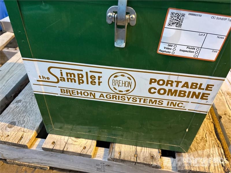  Simpler Sampler Portable Combine Farm machinery