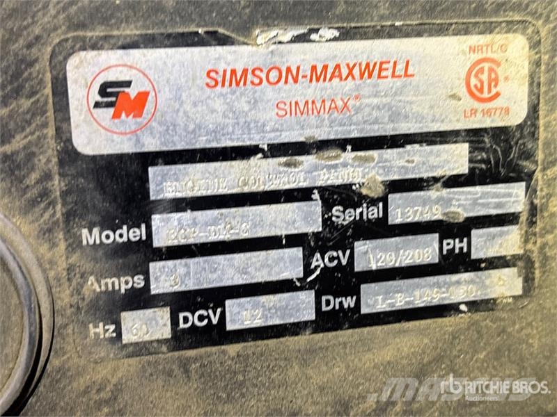  Simson Maxwell 50 kW Containerized Dual Generator  مولدات ديزل