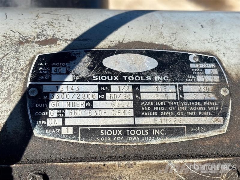  Sioux Tools Cylinder Head Valve Refacing Machine Drugi deli