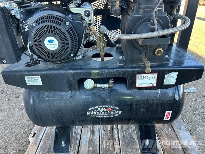 Skid-Mounted 30 gal Air Compressor Kompressorit