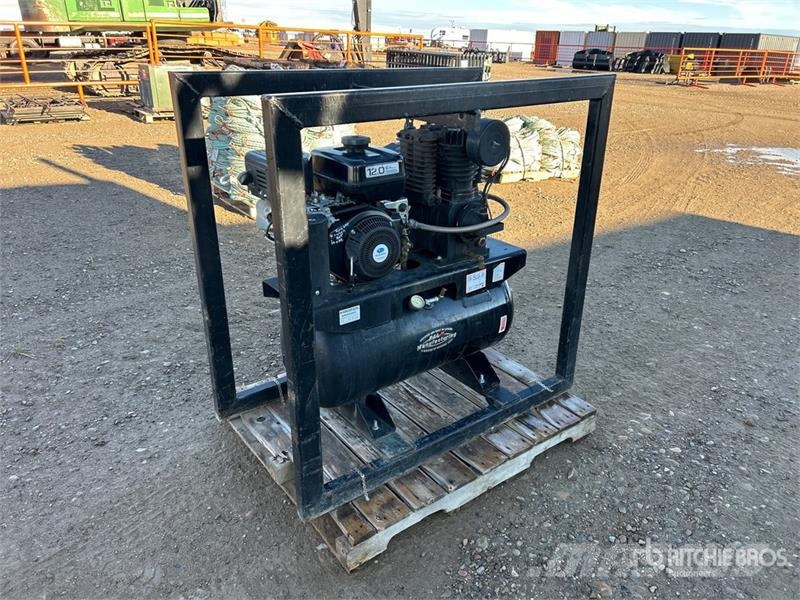Skid-Mounted 30 gal Air Compressor Kompressorit