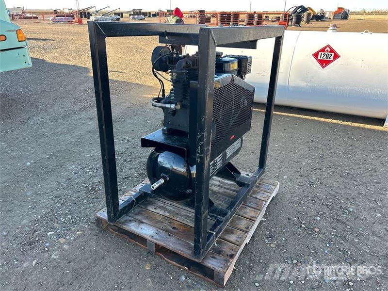 Skid-Mounted 30 gal Air Compressor Kompressorit