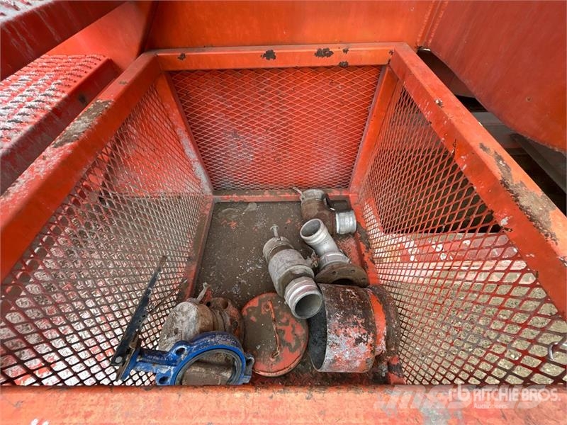 Skid Mounted 40m3 Premix/Process Chemical Tank Pārstrādes iekārtas