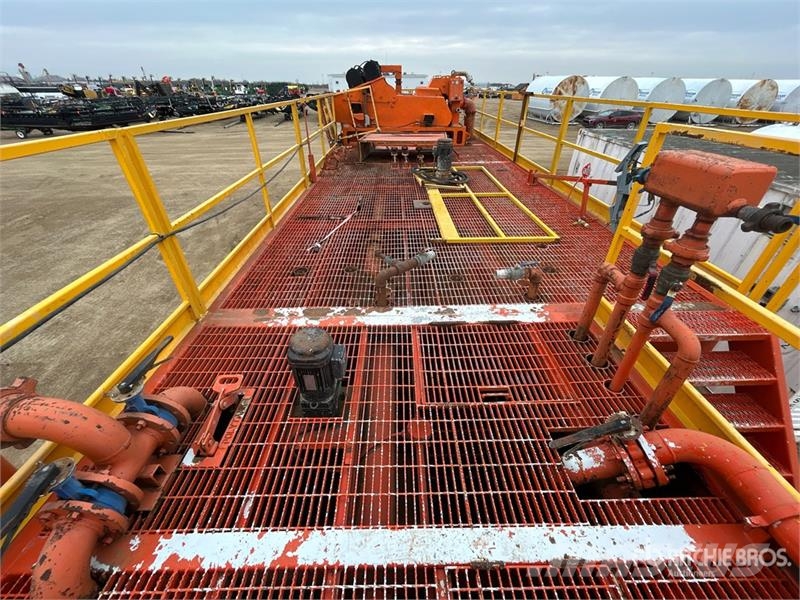 Skid Mounted 40m3 Premix/Process Chemical Tank Pārstrādes iekārtas