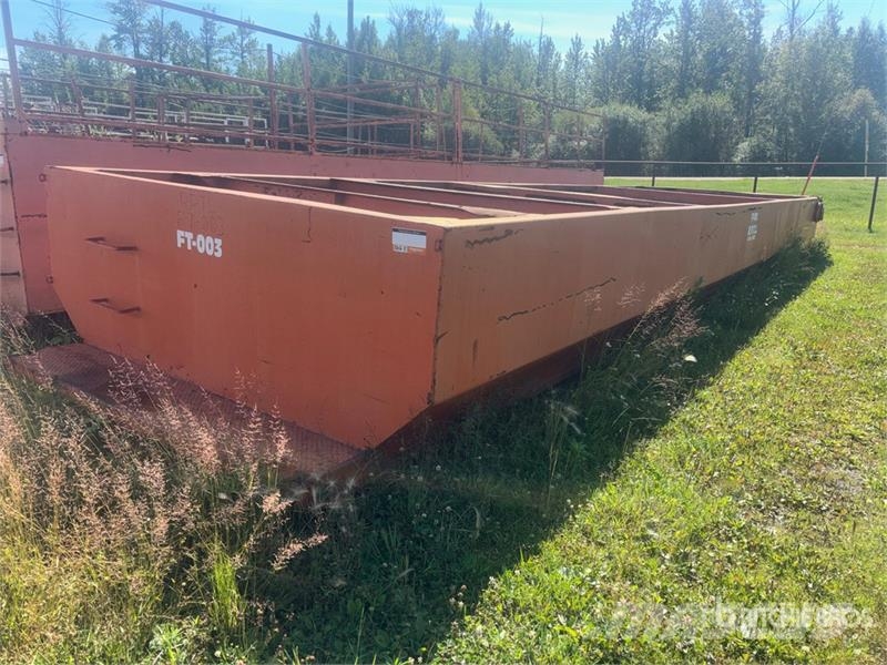 Skid-Mounted 45 cu meter Floc Mud Tank Dujų saugojimo ir tiekimo įranga