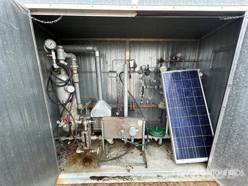 Skid Mounted Natural Gas Metering Shack Olie- og gasboringsudstyr