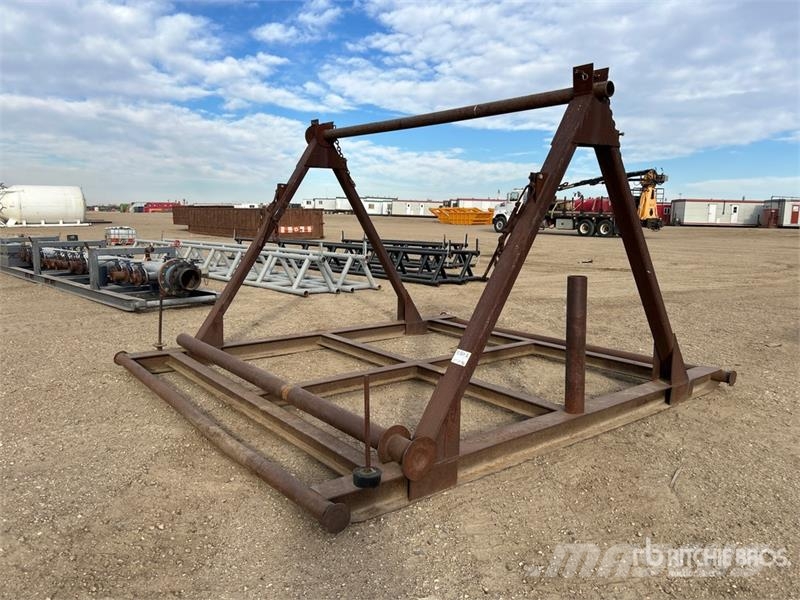 Skid Mounted Spool Rack Verarbeitungsgeräte