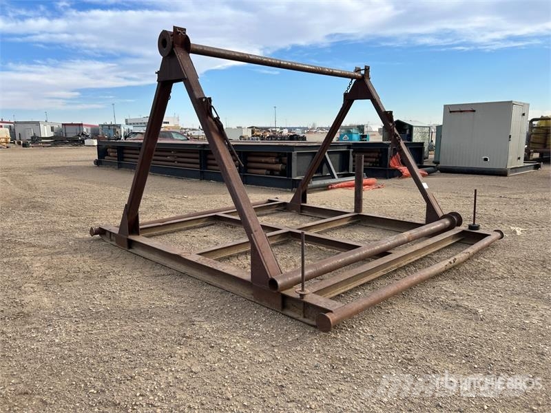 Skid Mounted Spool Rack Verarbeitungsgeräte