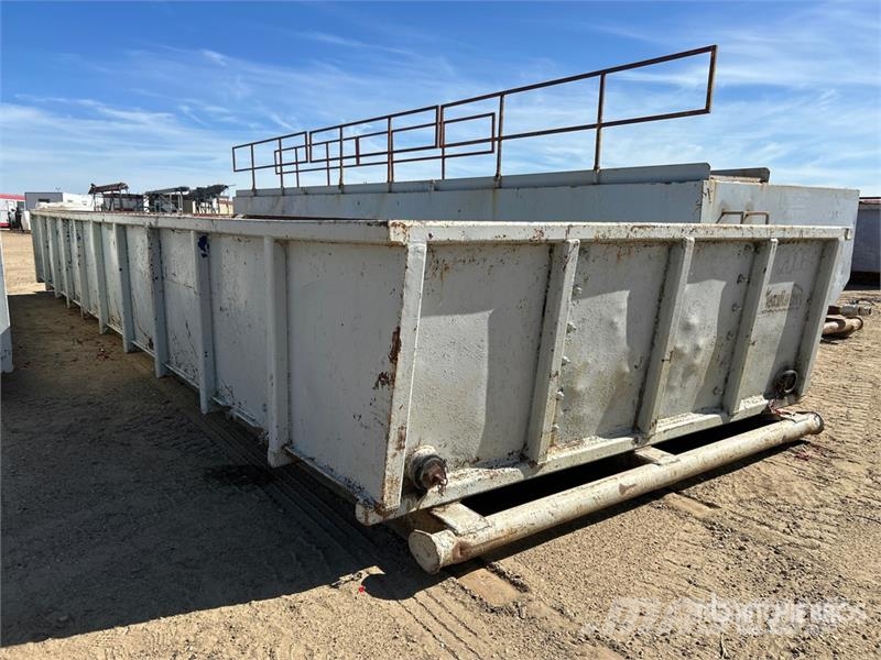  Skid Mounted Steel Low Wall  Shale Tank Depósitos de combustible y aditivos