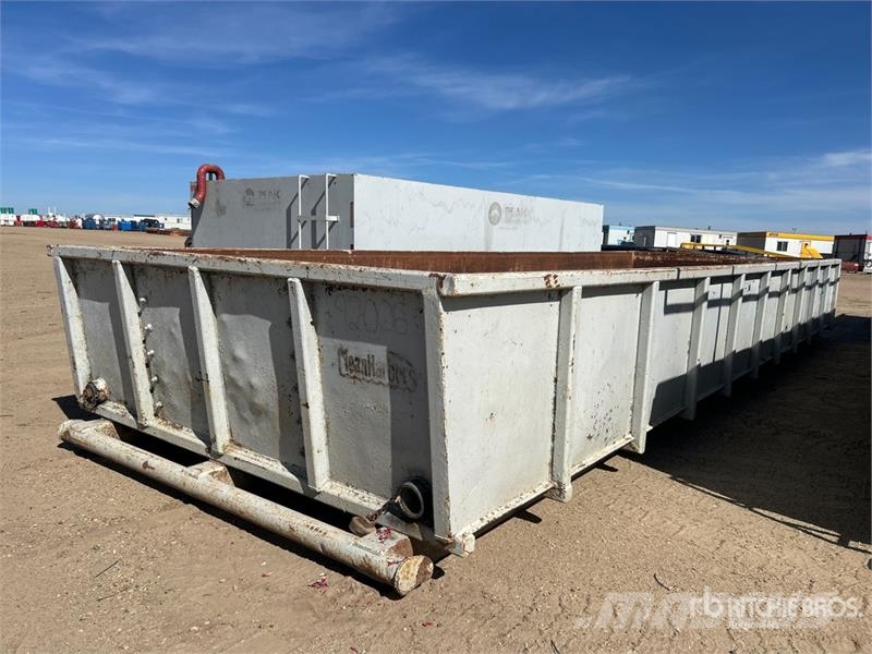  Skid Mounted Steel Low Wall  Shale Tank Depósitos de combustible y aditivos