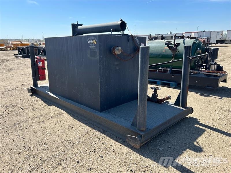  Skid Mounted Steel Pigging Blow Down Tank Nádrže na palivo a aditiva