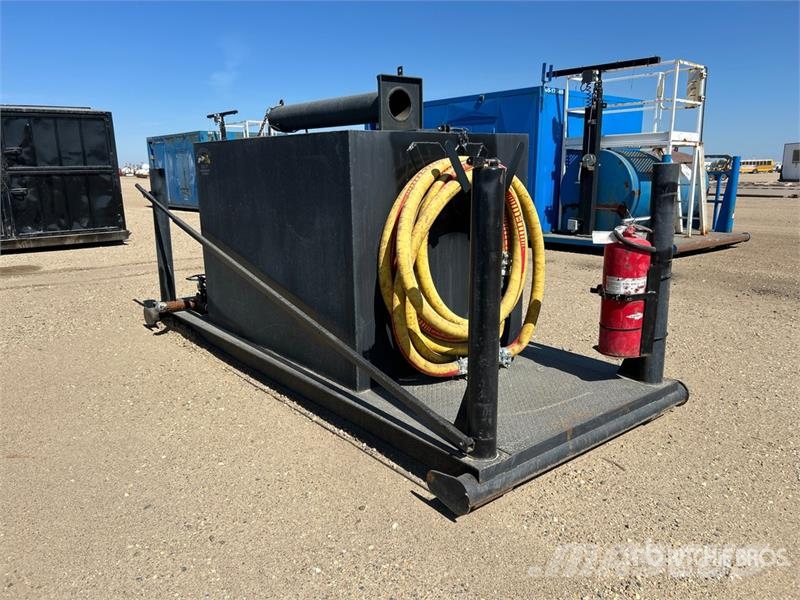  Skid Mounted Steel Pigging Blow Down Tank Nádrže na palivo a aditiva