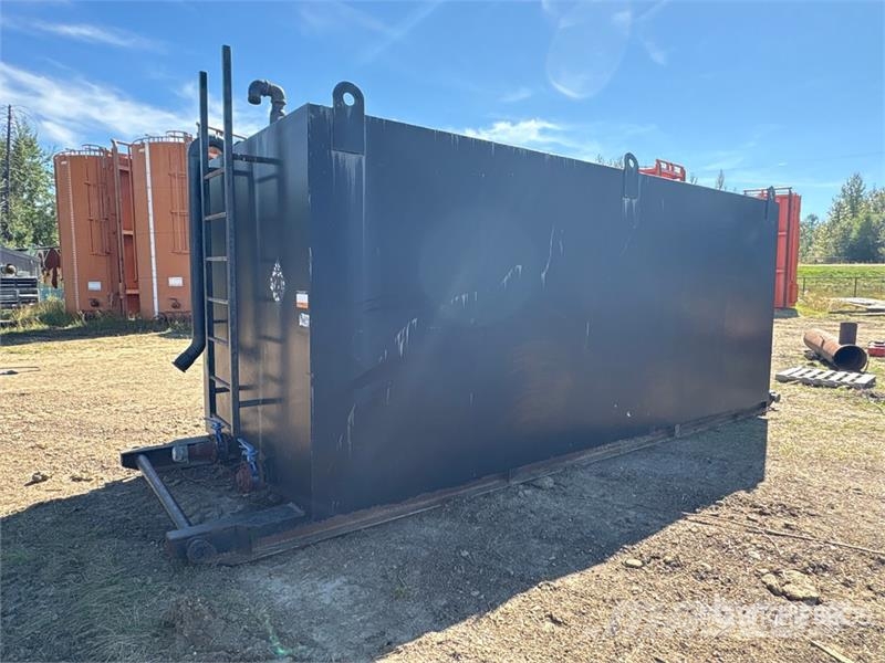 Skid Mounted Steel Storage 8 ft x 20 ft Tank 연료 및 첨가제 탱크