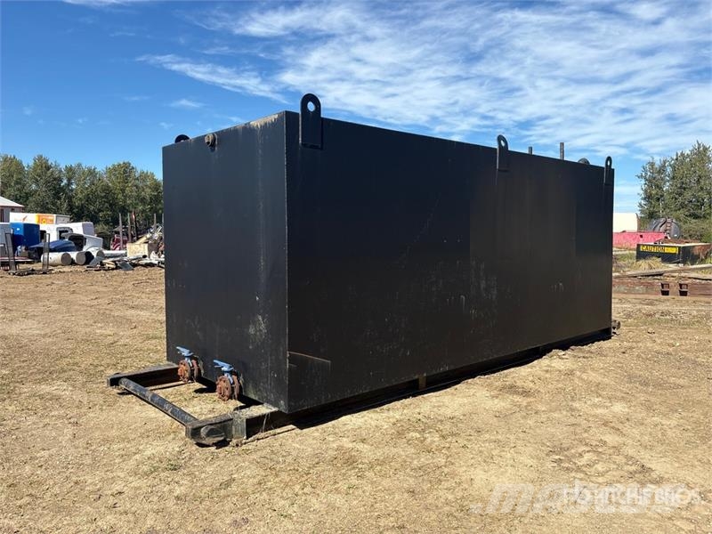 Skid Mounted Steel Storage 8 ft x 20 ft Tank 연료 및 첨가제 탱크