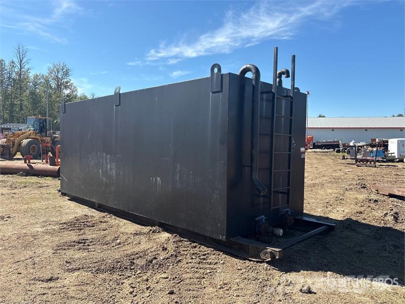 Skid Mounted Steel Storage 8 ft x 20 ft Tank 연료 및 첨가제 탱크
