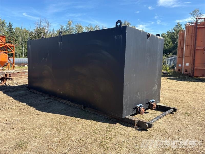 Skid Mounted Steel Storage 8 ft x 20 ft Tank 연료 및 첨가제 탱크