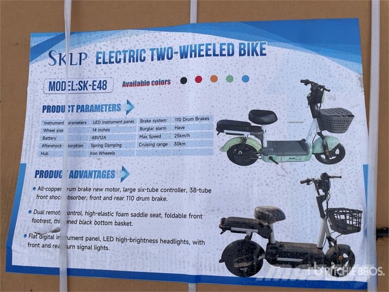  SKLP SK-E48 E-bikes Scooter (Unused) Всюдиходи