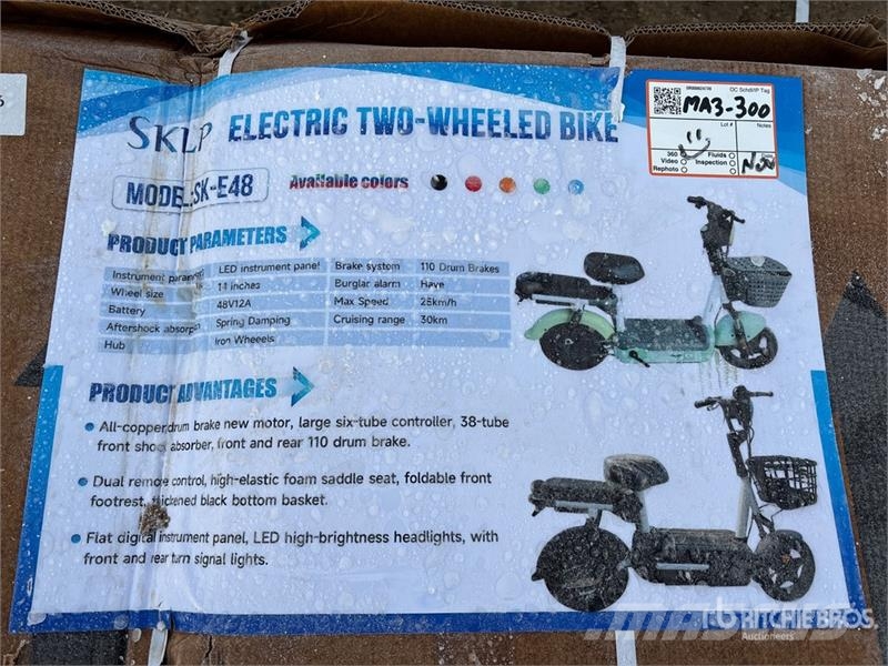  SKLP SK-E48 E-bikes Scooter (Unused) Всюдиходи