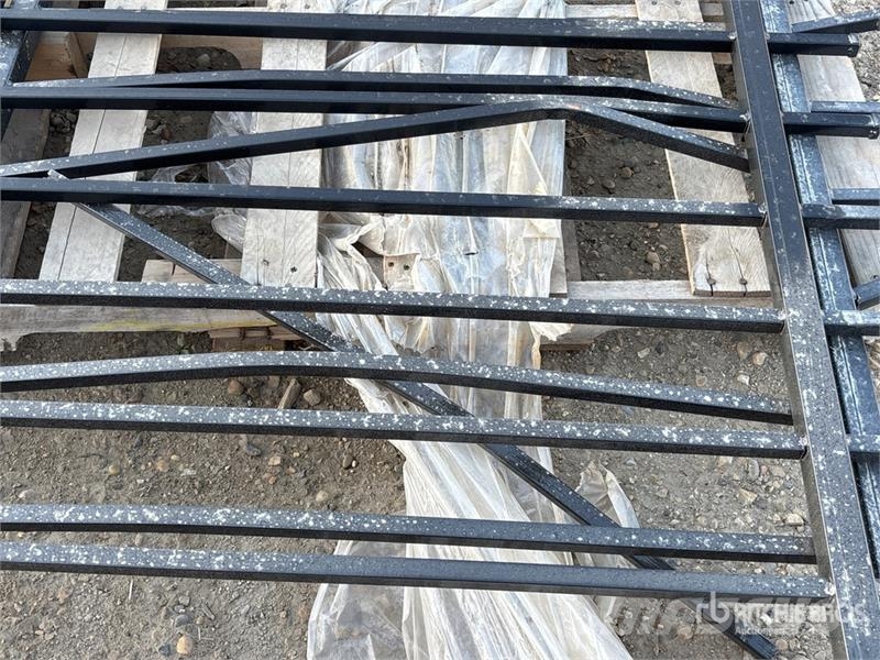  SKLP SK-HLM20 20 ft x 7 ft Wrought Iron Bi-Parting Agriculture - Autres