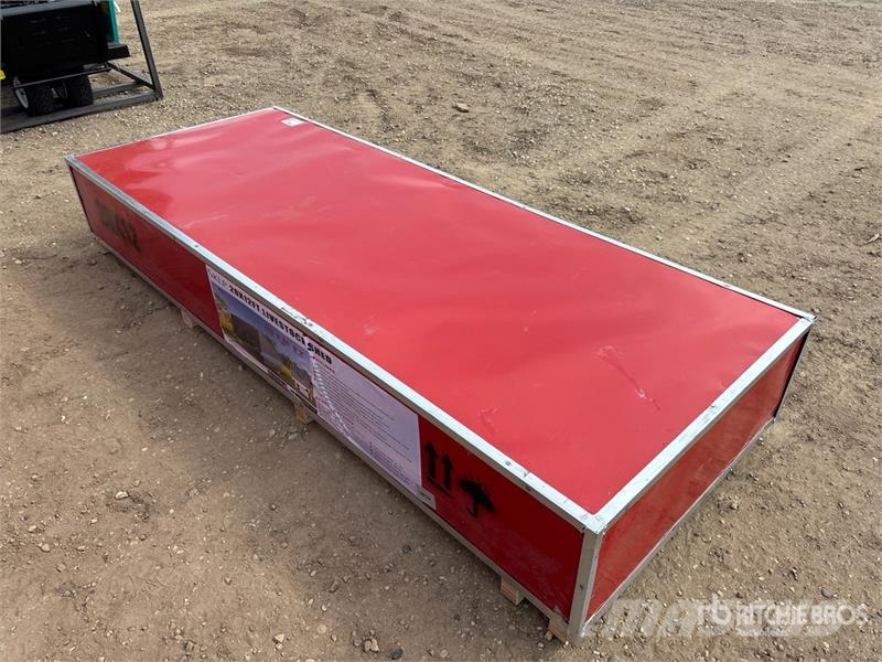  SKLP SK-LS20 20 ft x 12 ft Metal Livestock Shed (U Stålrammmer
