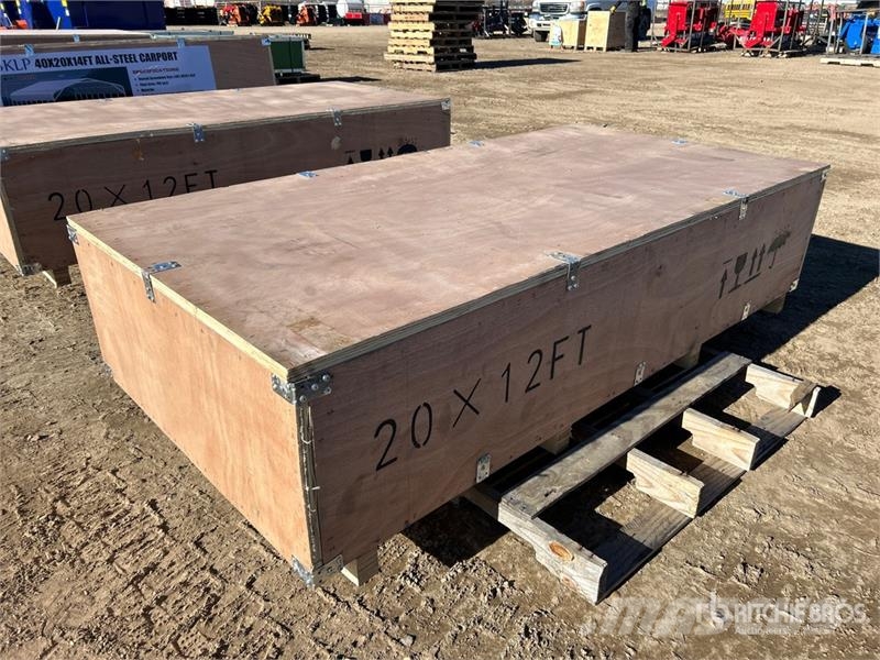 SKLP SK-S2012 20 x12 ft Livestock Shed (Unused) Jeklene gradbene konstrukcije