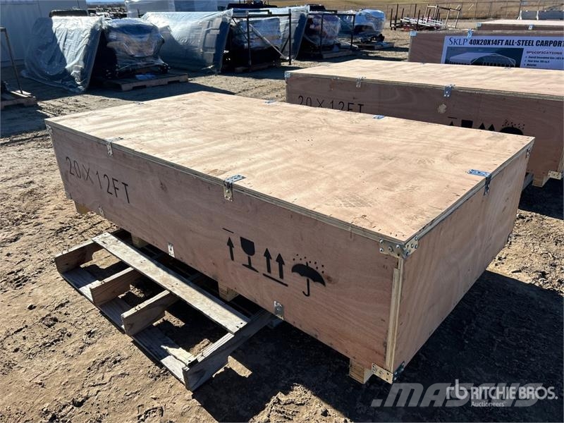 SKLP SK-S2012 20 x12 ft Livestock Shed (Unused) Jeklene gradbene konstrukcije
