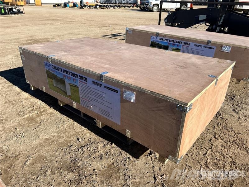 SKLP SK-S2012 20 x12 ft Livestock Shed (Unused) Jeklene gradbene konstrukcije