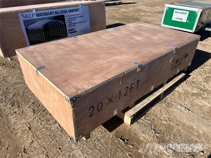 SKLP SK-S2012 20x12Ft Livestock Shed (Unused) Stahlrahmenaufbauten