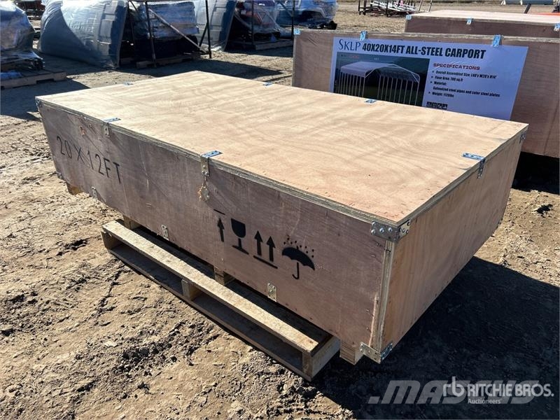  SKLP SK-S2012 20x12Ft Livestock Shed (Unused) Stahlrahmenaufbauten