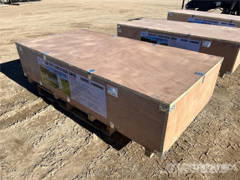  SKLP SK-S2012 20x12Ft Livestock Shed (Unused) Stahlrahmenaufbauten