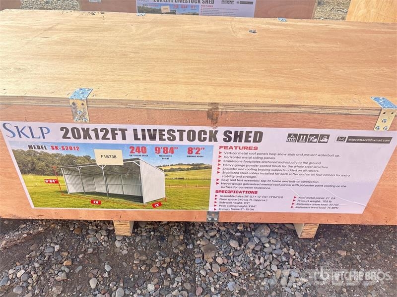 SKLP SK-S2012 Livestock Shelter (Unused) その他畜産機材とアクセサリー・アタッチメント
