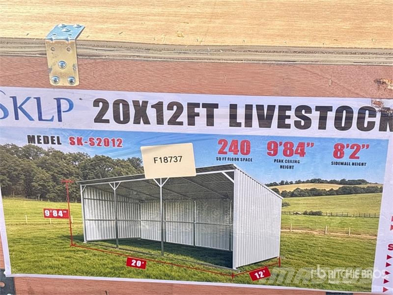  SKLP SK-S2012 Livestock Shelter (Unused) その他畜産機材とアクセサリー・アタッチメント