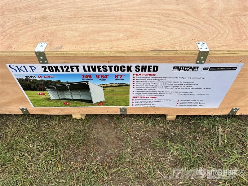 SKLP SK-S2012 Livestock Shelter (Unused) Weitere Viehgeräte