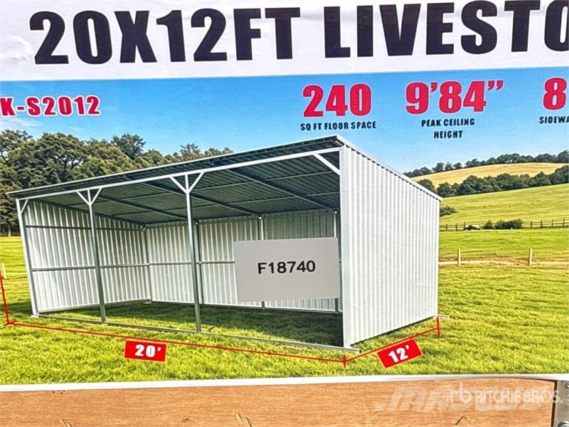 SKLP SK-S2012 Livestock Shelter (Unused) その他畜産機材とアクセサリー・アタッチメント