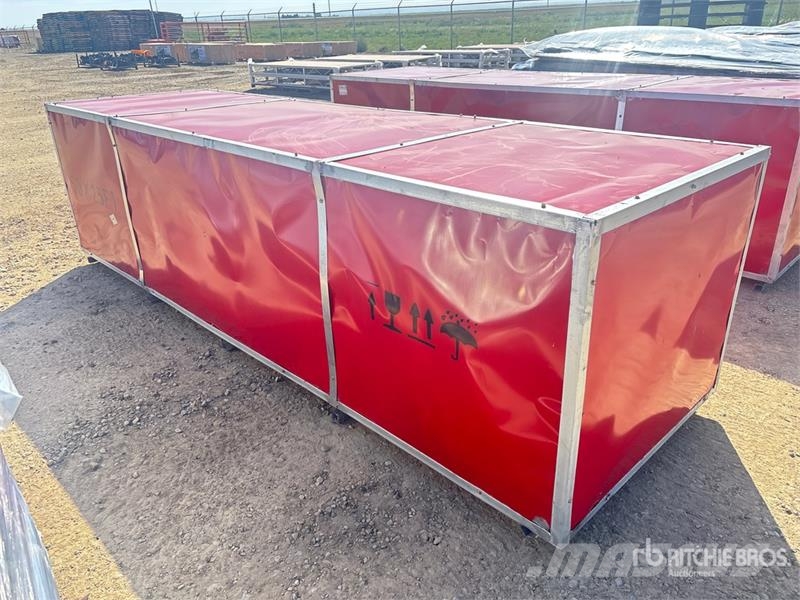 SKLP SK-S5025 25 ft x 50 ft Large Scale Storage Bu Tērauda karkasa ēkas