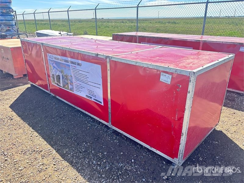 SKLP SK-S5025 25 ft x 50 ft Large Scale Storage Bu Tērauda karkasa ēkas