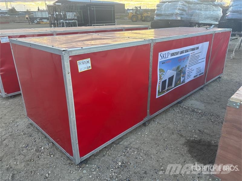  SKLP SK-S5025 25 ft x 50 ft Large Scale Storage Bu Edificación de acero