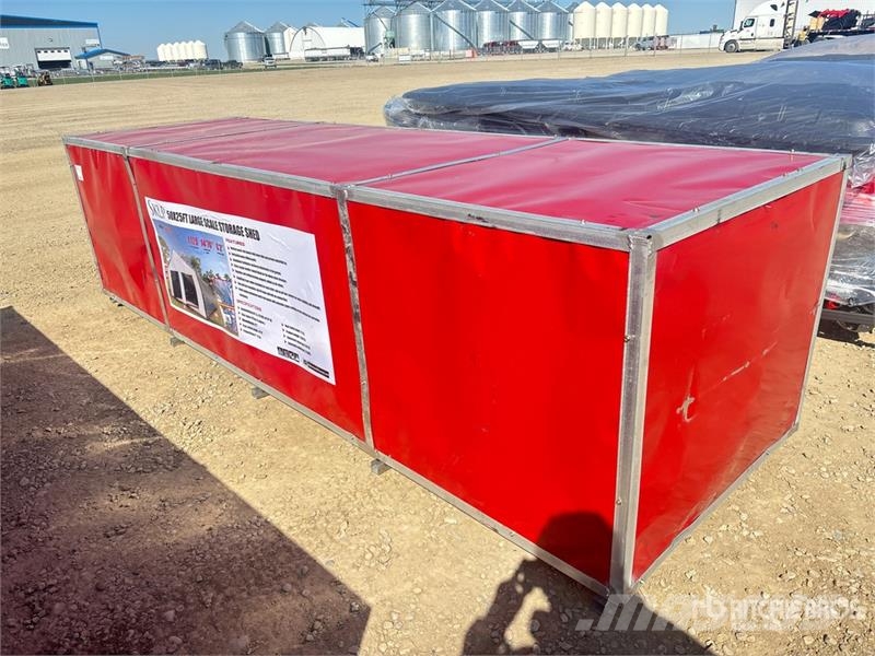 SKLP SK-S5025 25 ft x 50 ft Large Scale Storage Bu Tērauda karkasa ēkas