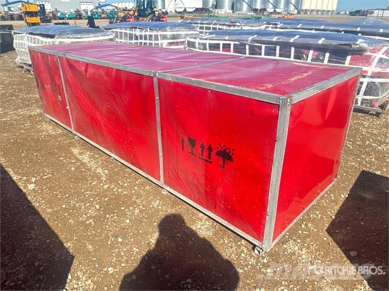 SKLP SK-S5025 25 ft x 50 ft Large Scale Storage Bu Tērauda karkasa ēkas