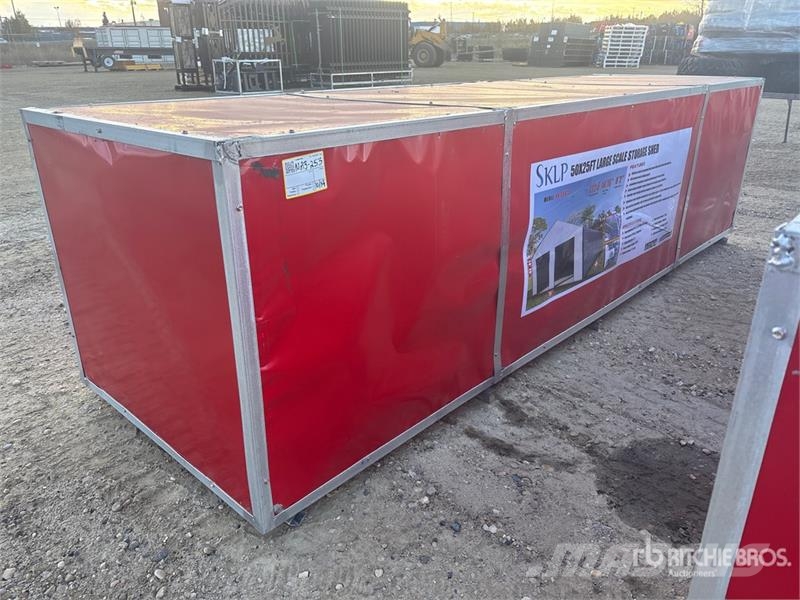  SKLP SK-S5025 25 ft x 50 ft Large Scale Storage Bu Edificación de acero