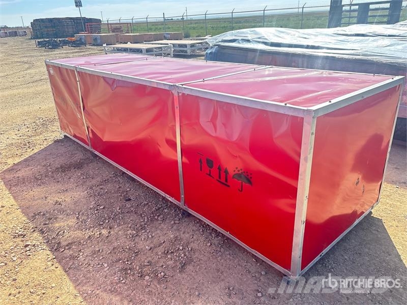 SKLP SK-S5025 25 ft x 50 ft Large Scale Storage Bu Tērauda karkasa ēkas